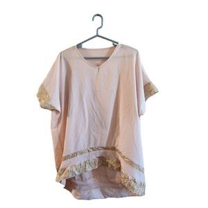 Light pink L blouse